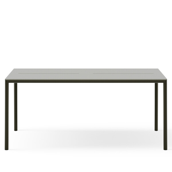 New Works Packshots May Table 170x85 Dark Green FRONT kuva