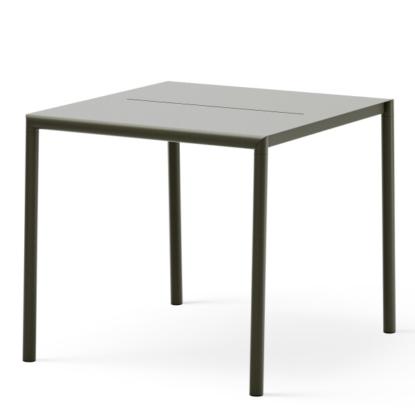 New Works Packshots May Table 85x85 Dark Green PERSPECTIVE kuva