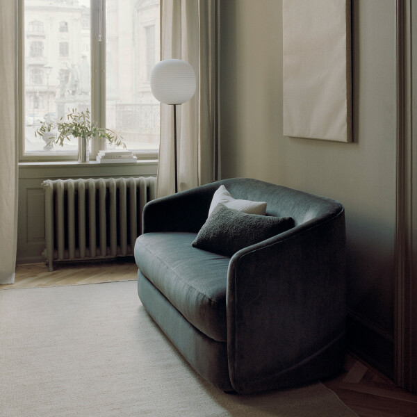 New Works Terra 2020 Covent Sofa Narrow 3 Seater Lantern Floor Lamp kuva