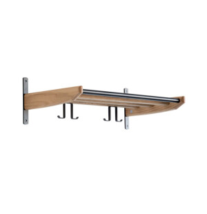 Oscarssons Möbel CORA hattuhylly 59 cm, lakattu tammi kuva
