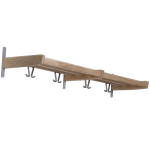 Oscarssons Möbel MEJA hattuhylly 115 cm, valkoöljytty tammi kuva