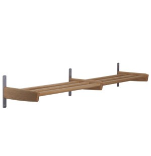 Oscarssons Möbel MEJA kenkähylly seinälle 115 cm, lakattu tammi kuva