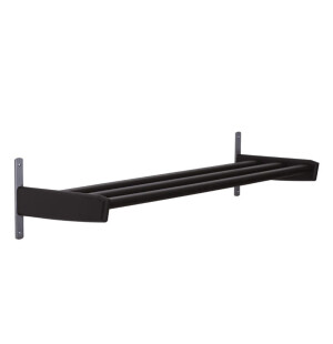 Oscarssons Möbel MEJA skohylla vägg 90 cm, svart image