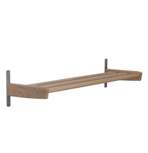 Oscarssons Möbel MEJA kenkähylly seinälle 90 cm, valkoöljytty tammi kuva