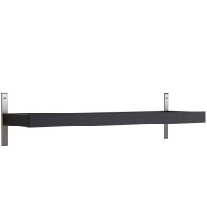 Oscarssons Möbel NADJA kenkähylly seinälle 80/100 cm, musta kuva