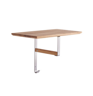 Oscarssons Möbel NIVA hattuhylly 49 cm, lakattu tammi kuva