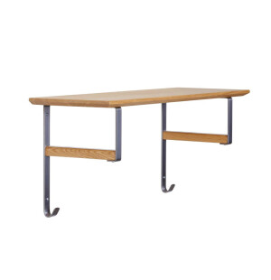 Oscarssons Möbel NIVA hattuhylly 77 cm, öljytty tammi kuva