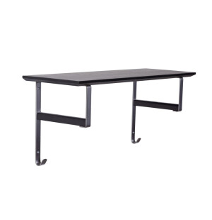 Oscarssons Möbel NIVA hattuhylly 77 cm, musta kuva