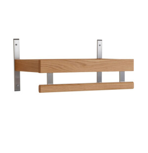 Oscarssons Möbel NADJA hatthylla 50 cm, oljad ek image