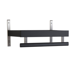 Oscarssons Möbel NADJA hattuhylly 50 cm, musta kuva