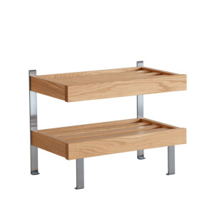 Oscarssons Möbel NADJA kenkähylly 50 cm, öljytty tammi kuva