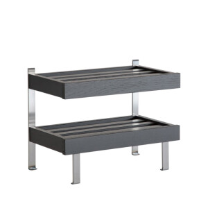 Oscarssons Möbel NADJA kenkähylly 50 cm, musta kuva