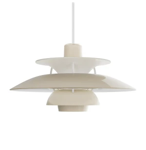 Louis Poulsen PH 5 320 Opal riippuvalaisin, beige kuva