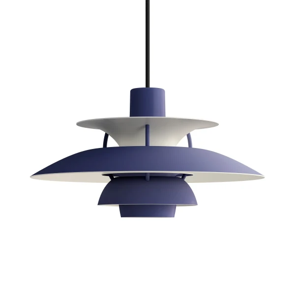 PH 5 Mini Monochrome Pendant Dusty Indigo OFF image