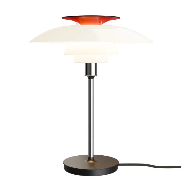 PH 80 Table Lamp Chrome ON kuva