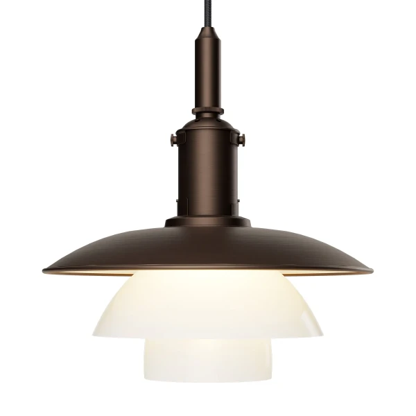 PH Aged Brass PH 3 3 Pendant ON kuva