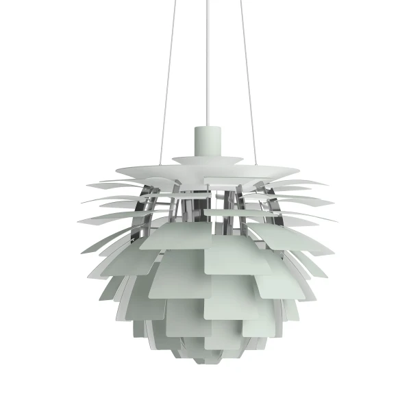 PH Artichoke 480 Pendant Dusty Green Chrome OFF kuva