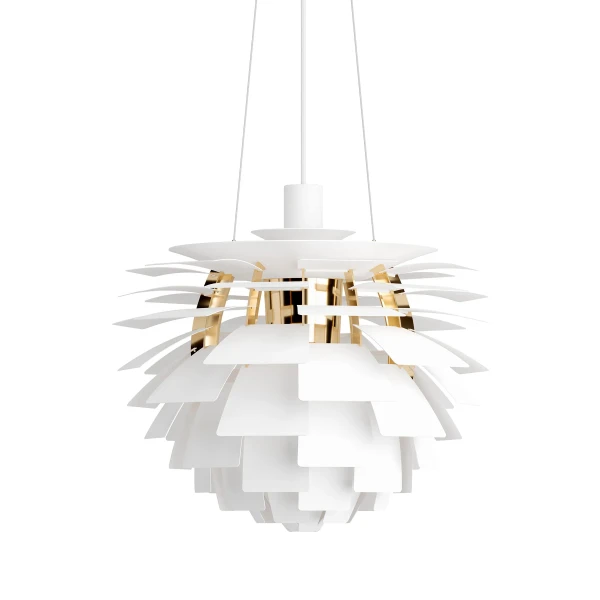 PH Artichoke 480 Pendant Soft White Brass OFF kuva