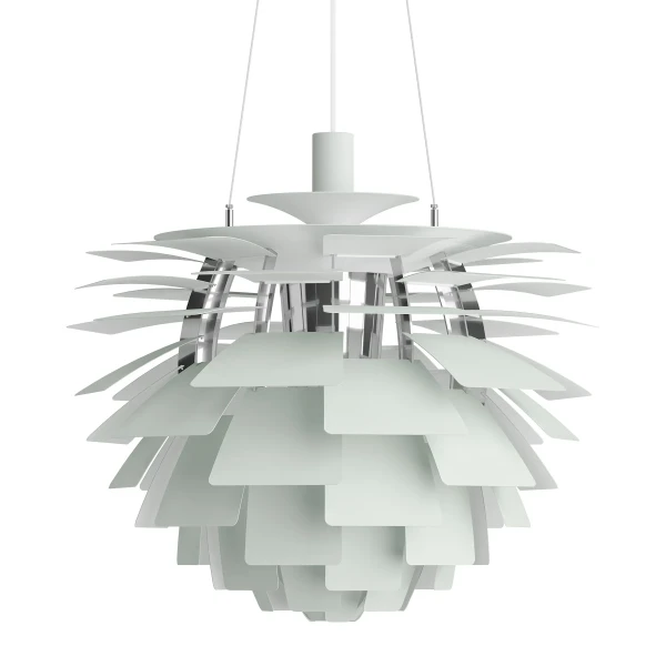 PH Artichoke 600 Pendant Dusty Green Chrome OFF kuva