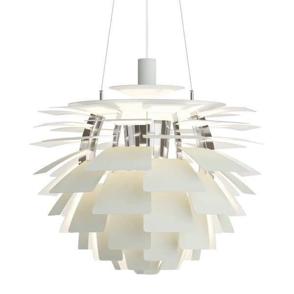 PH Artichoke 600 Pendant Dusty Green Chrome kuva