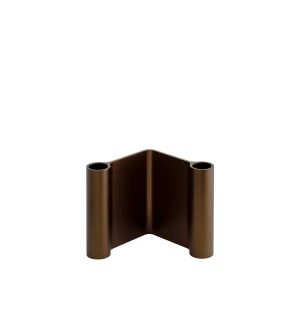 Muuto PAIR K11 kynttilänjalka, ruskea kuva