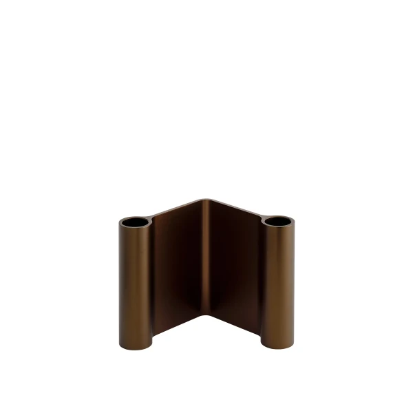 Pair candleholder 11 brown muuto kuva