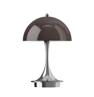 Louis Poulsen PANTHELLA 160 PORTABLE V3 pöytävalaisin, ruskea/kromi kuva