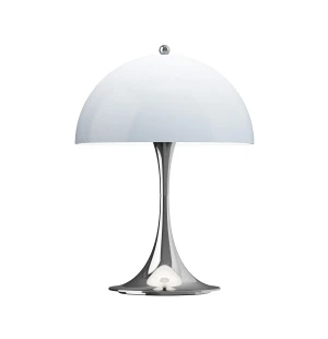 Louis Poulsen PANTHELLA 250 PORTABLE V3 pöytävalaisin, blue grey/chrome kuva