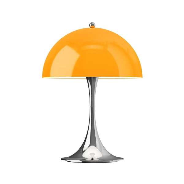 Panthella 250 Portable Lamp Opal Original Orange Chrome kuva