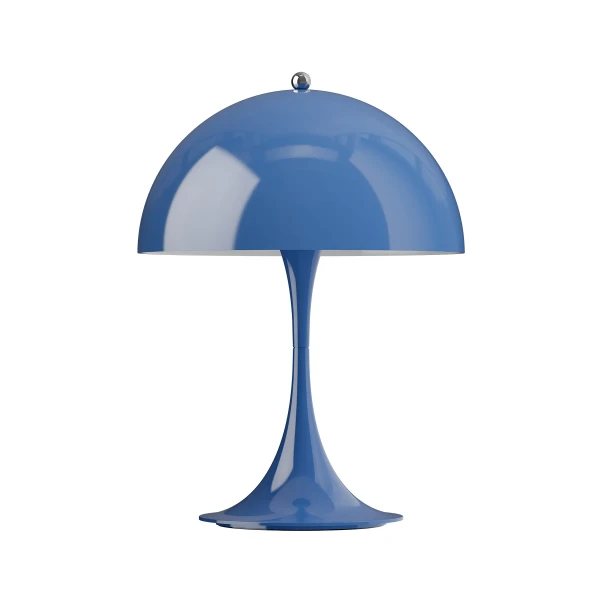 Panthella 250 Portable Lamp Opaque Indigo Blue Off kuva