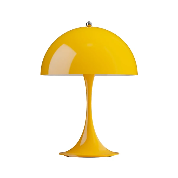 Panthella 250 Portable Lamp Opaque Yellow Off image