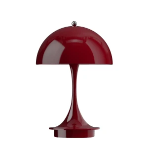 Louis Poulsen PANTHELLA 160 PORTABLE V3 ladattava pöytävalaisin, burgundy kuva
