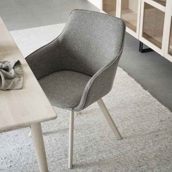 Rowico Alison chair wooden legs oak image