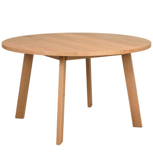 Rowico GLENSIDE ruokapöytä Ø130-230 cm, tammi kuva