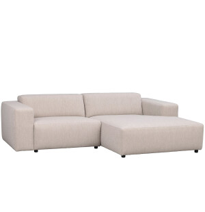 Rowico WILLARD sohva 3-istuttava divaani oikea, vaalea beige kuva