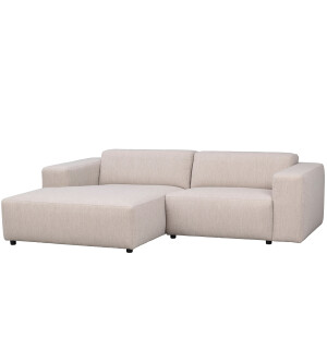 Rowico WILLARD sohva 3-istuttava divaani vasen, vaalea beige kuva