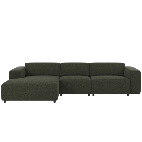 Rowico 121685 Willard sofa 4 seater chaise longue L green Alice 162 A kuva