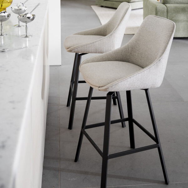 Rowico Alison barstool beige interior kuva