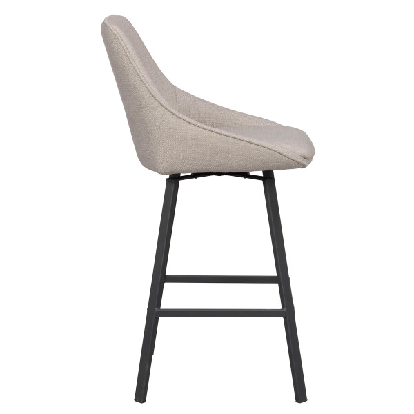 Rowico Alison barstool beige side kuva
