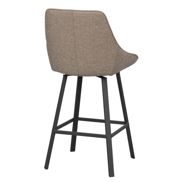 Rowico Alison barstool dark beige angle kuva