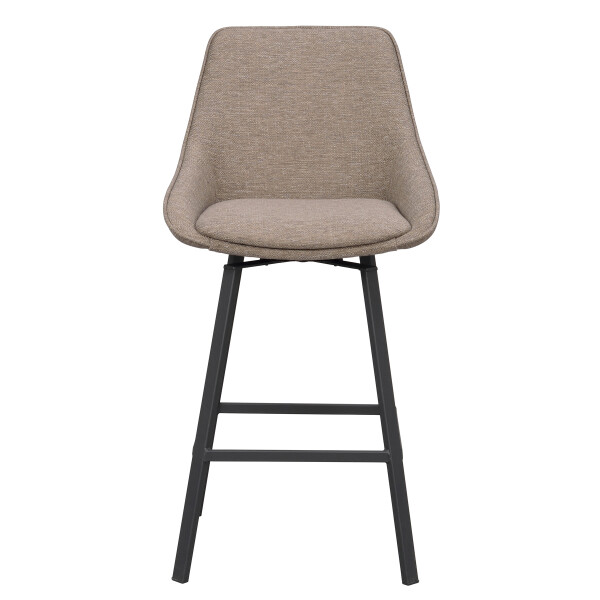 Rowico Alison barstool dark beige front kuva