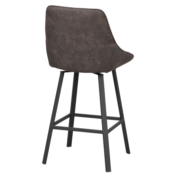 Rowico Alison barstool dark grey angle image