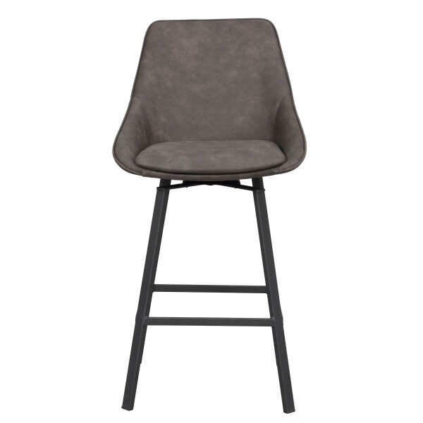Rowico Alison barstool dark grey front image