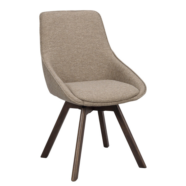 Rowico Alison swivelchair dark beige brown oak image