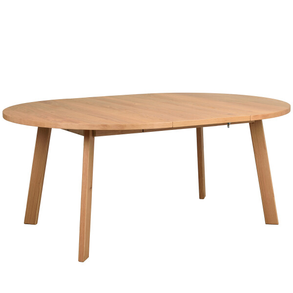 Rowico Glenside round diningtable 130 oak+1ext kuva