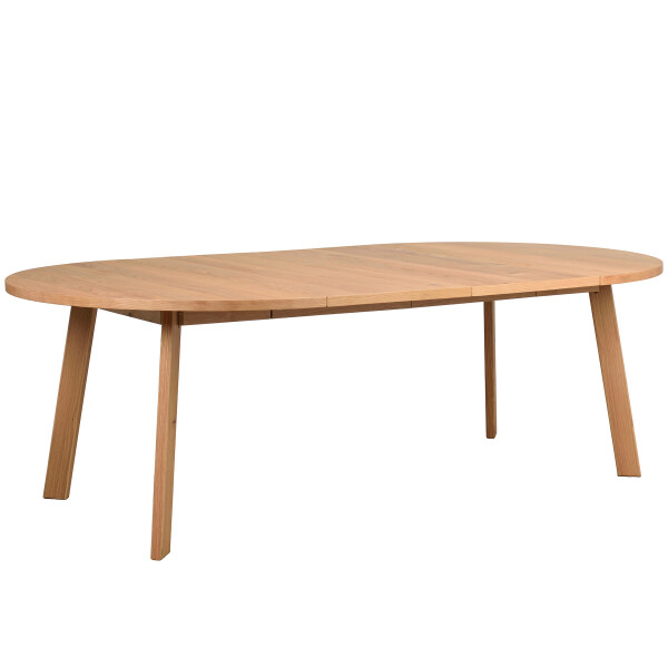Rowico Glenside round diningtable 130 oak+2ext kuva