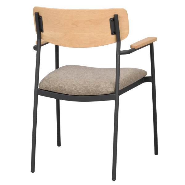 Rowico Maymont armchair oak angle kuva