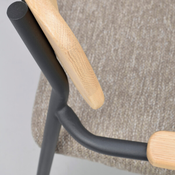 Rowico Maymont armchair oak details kuva
