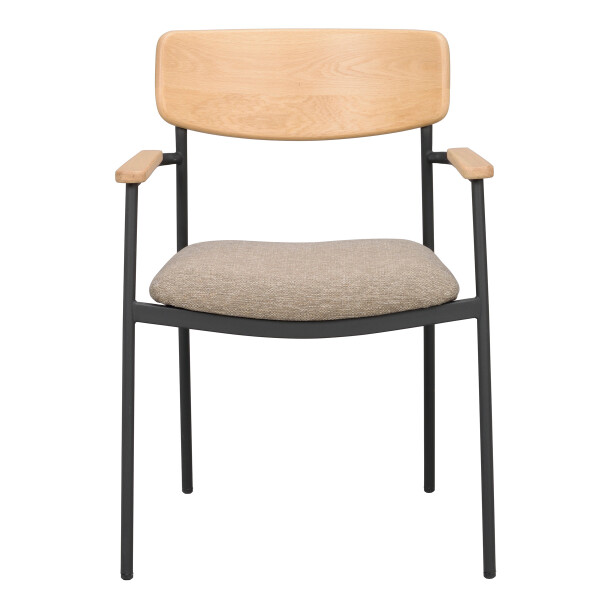 Rowico Maymont armchair oak front kuva