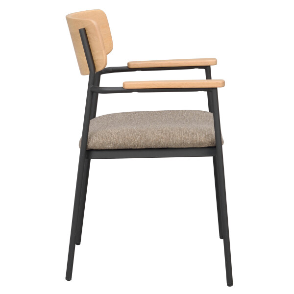 Rowico Maymont armchair oak side kuva